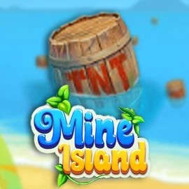 Mine Island slot logo by SmartSoft at Bingo Voyage