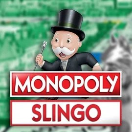 Slingo Monopoly slot visual from Gaming Realms available on bingovoyage.ca