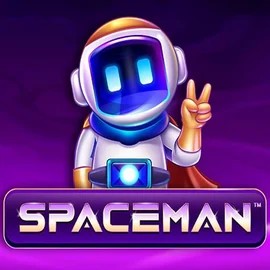 Official Casino Games logo: Spaceman by Pragmatic Play at Bingo Voyage