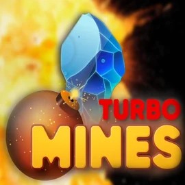 Turbo Mines by Turbo Games, showcased at bingovoyage.ca – game logo